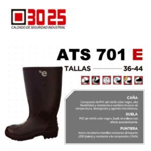 Bota pvc caña baja