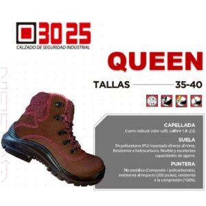 Botas de seguridad mujer