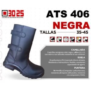 Botas seguridad negras
