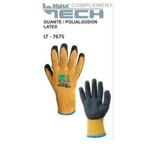 Guantes polialgodon latex