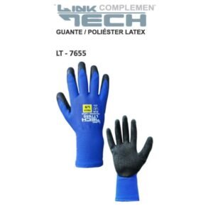 Guantes poliester latex