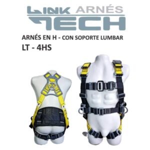arnes en h con soporte lumbar