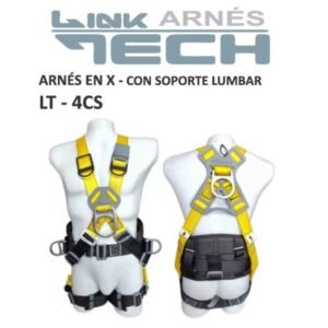 arnes en x con soporte lumbar